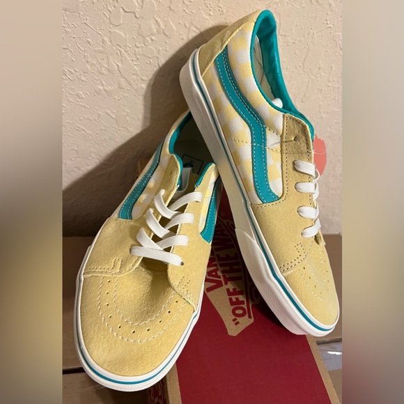 VANS Sk8-Low Checkerboard Lace Ups - Picture 9 of 9